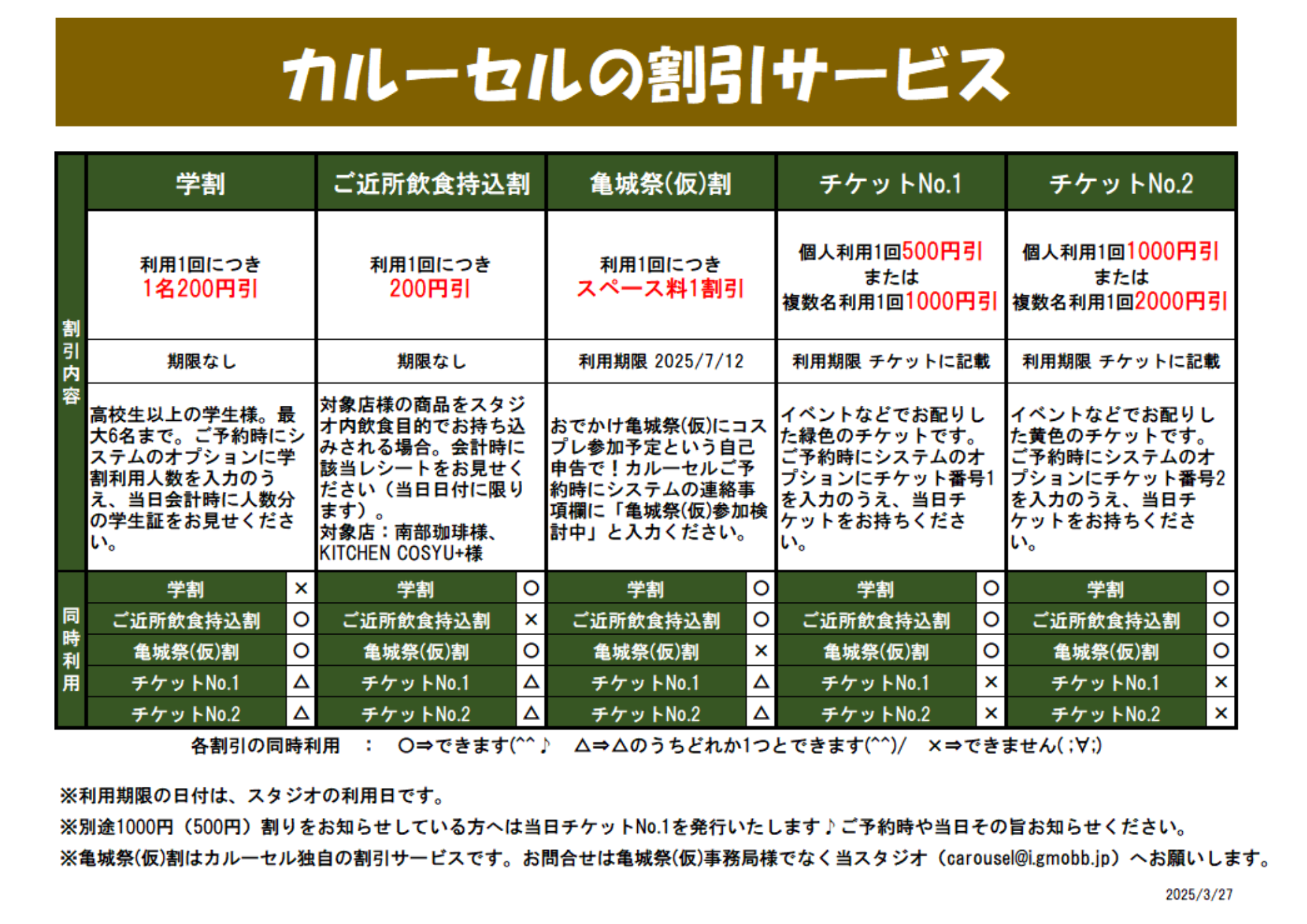 割引